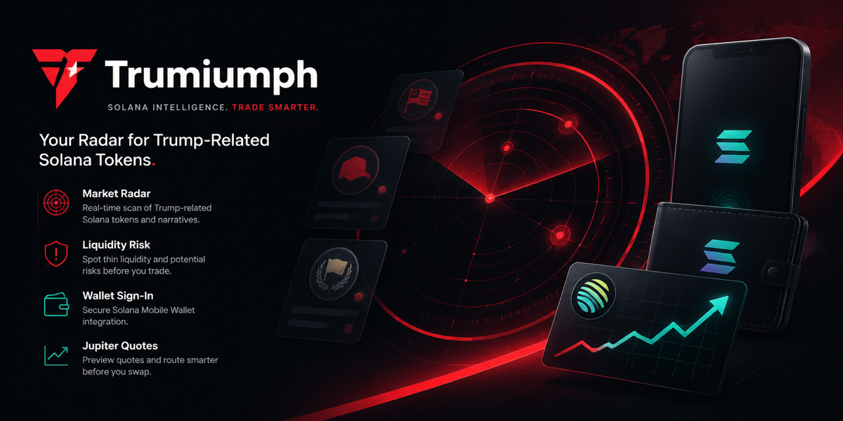 Trumiumph radar banner